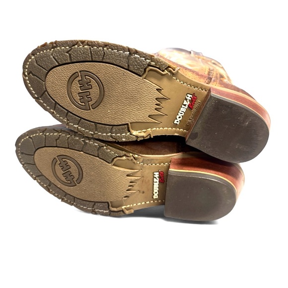 Double H Women’s Daniela 12” Brown Leather Western Work Boots Size 8 - Picture 4 of 10